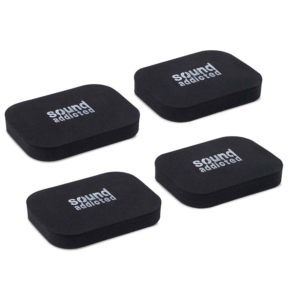 Buy Isolation Pads for Sound Bars - Anti Vibrations Foam Pads (4Pack) 3.5''  x 2.5'' x 0.65'' Suitable for Most Soundbars - BarPads (Rectangle)