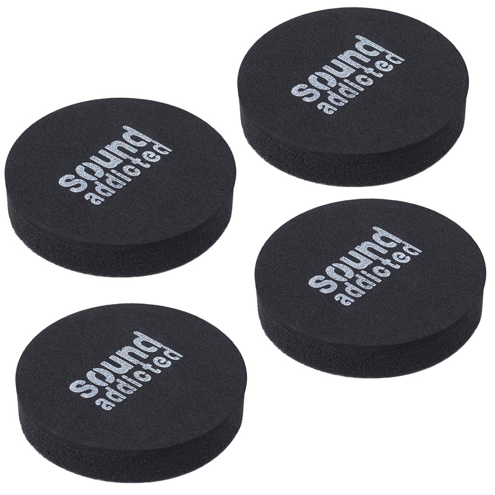 Isolation pads for soundbars round