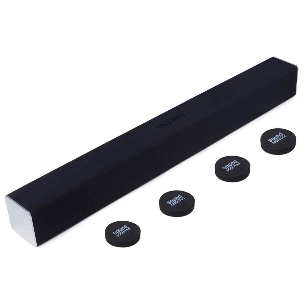 sound bar + Barpads isolation