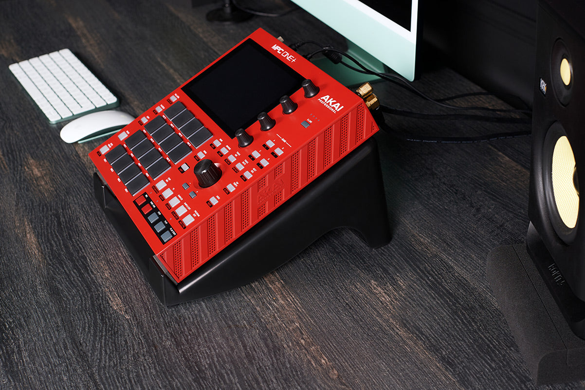 Stand for MPC ONE, 25° Tilt Reduces Neck and Back Pain During Your Beat Production