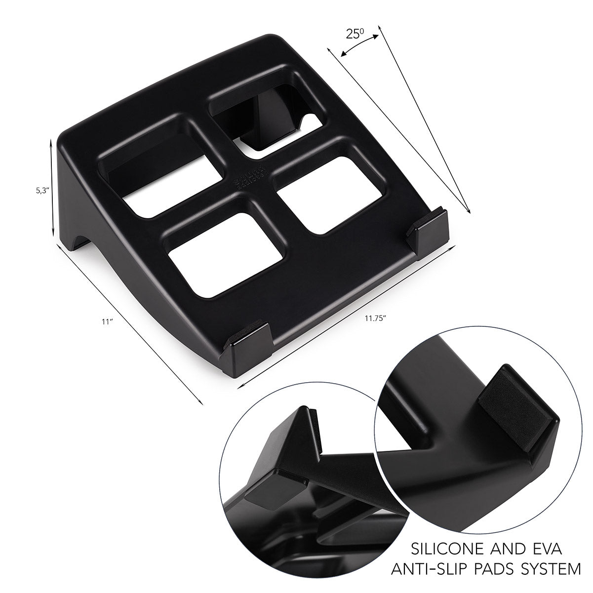 Stand for MPC ONE, 25° Tilt Reduces Neck and Back Pain During Your Beat Production