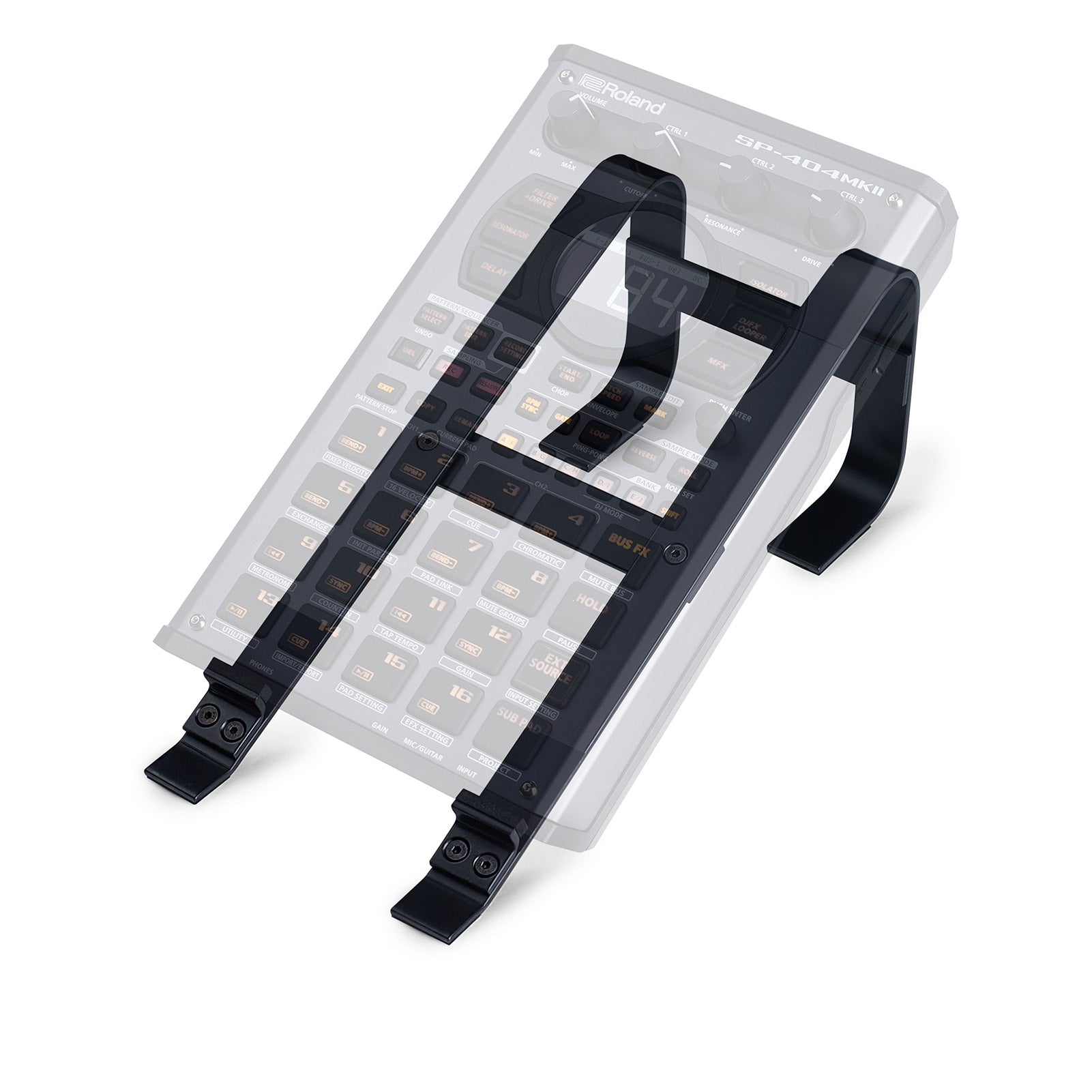 Stand for Roland SP–404 by Sound Addicted – 25° Tilt