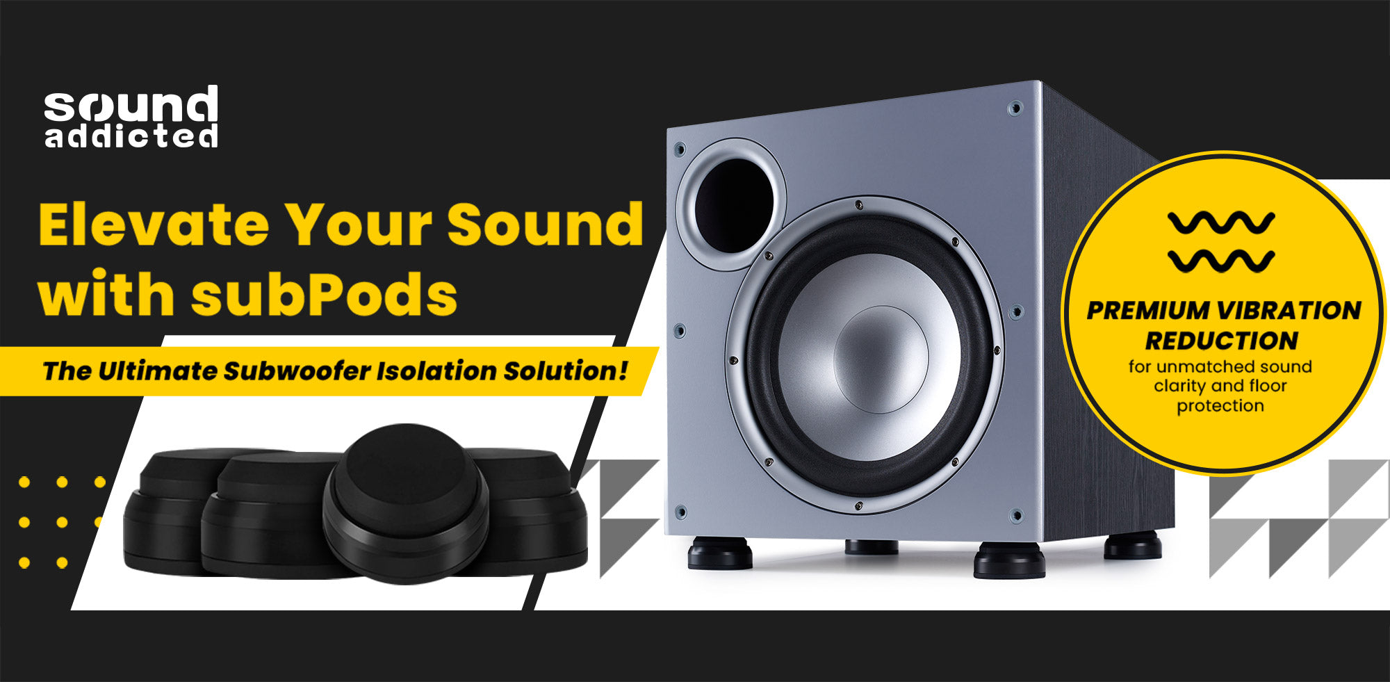 Subwoofer Isolation Feet