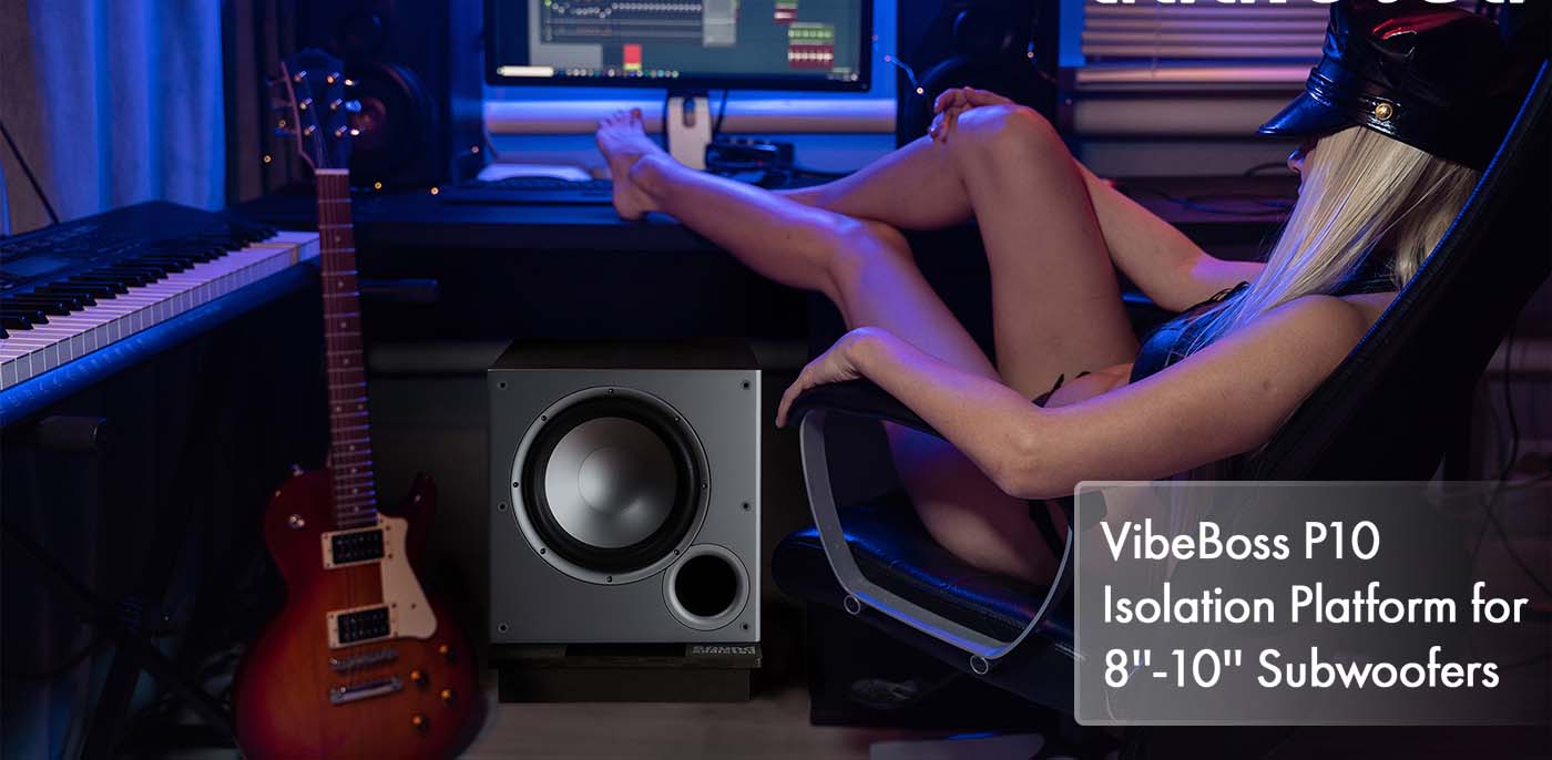 VibeBoss P10 - Best Isolation for 8-10 inch Subwoofers 